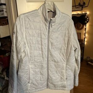 Marmot White Quilted Jacket